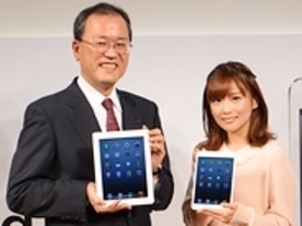 KDDIが初めてiPadを発売--田中社長「iPadもauは本命」