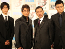 哀川翔さんや奥田瑛二さんらキャスト陣が登壇--「龍が如く5」完成披露会