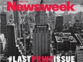 Newsweek、最後の印刷版を飾る表紙をTwitterで公開