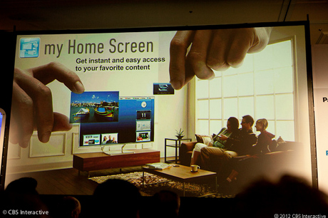 　「VIERA」シリーズのホーム画面「My Home Screen」は常時カスタマイズ可能で、最新版では前述した顔認識機能に加え、さらに多くのオプションを提供するという。