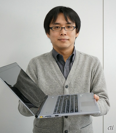NECパーソナルコンピュータ 商品企画本部 コンシューマ商品企画部の三島達夫氏