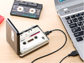 カセットテープの音源をデジタルデータ化できるプレーヤー