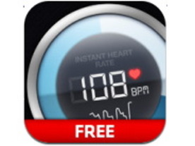 iPhoneで正確に脈を測って記録できる「Instant Heart Rate」