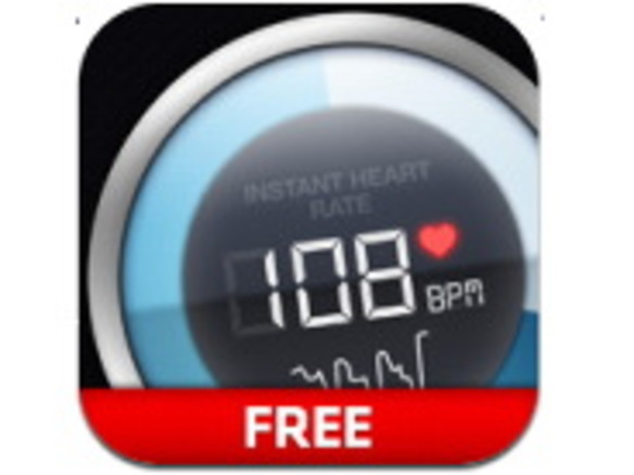 iPhoneで正確に脈を測って記録できる「Instant Heart Rate」