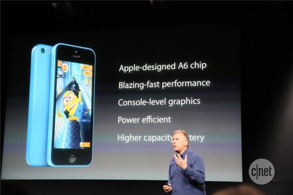 　ローエンドのiPhoneではあるが、「A6」プロセッサ搭載によりiPhone 5cには機能が詰まっているとAppleは述べる。