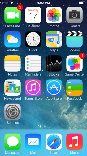 　フラットになったアイコンと簡素化された外観が、「iOS 7」の新しいデザインの特徴だ。