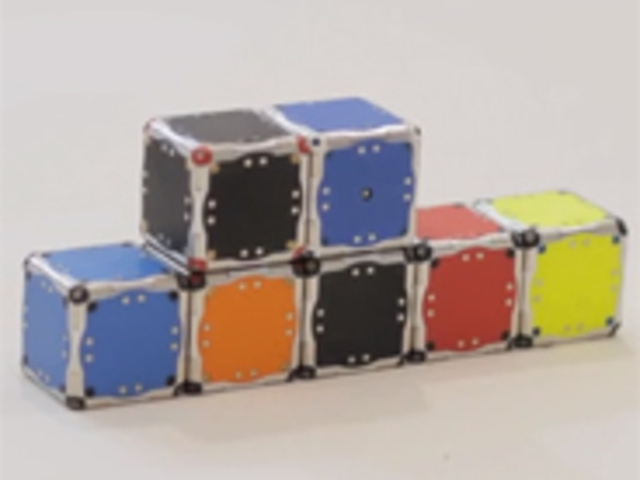 コロコロ転がり移動するキューブ型ロボット「M-Blocks」--MIT研究者が動画を公開