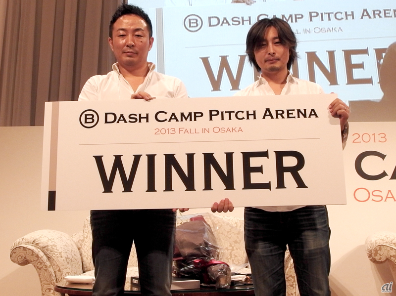 左からB Dash Ventures代表取締役社長の渡辺洋行氏、KAIZEN Platform CEOの須藤憲司氏