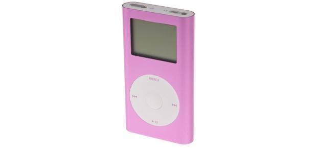 　2004年2月に発売された、酸化皮膜処理を施したアルミニウム製の「iPod mini」6Gバイトモデルは、この小型音楽プレーヤーの第2世代で、バッテリ持続時間は8時間だった。