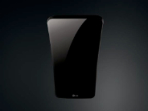 LGの曲面ディスプレイ搭載スマートフォン「G Flex」とされる画像が流出か