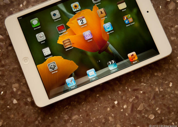 2012年版iPad mini。2013年版ではディスプレイが変わるか？