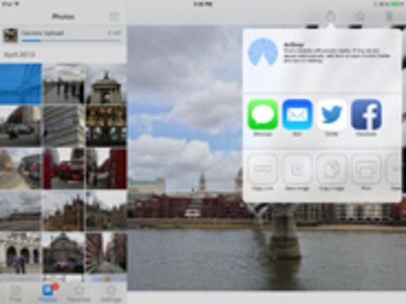 Dropbox、「iOS」アプリをアップデート--「iOS 7」デザイン採用で「AirDrop」に対応