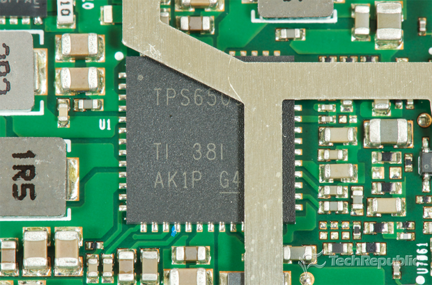 　Texas Instruments製TPS IC。
