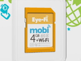 Wi-Fi内蔵メモリカード「Eye-Fi Mobi」に4Gバイト版--Windows PCへの自動転送も