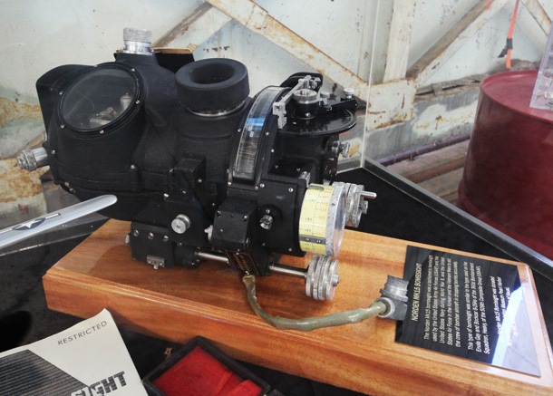 　爆撃照準器「Norden」の実物。