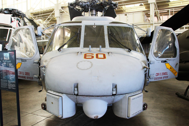 　「SH-60 Seahawk」は、米陸軍の有名な「Blackhawk」の海軍版だ。