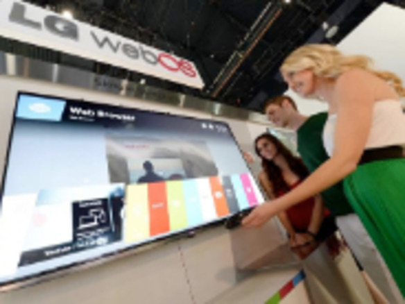 LG、「webOS」を2014年登場のテレビ7割に搭載へ
