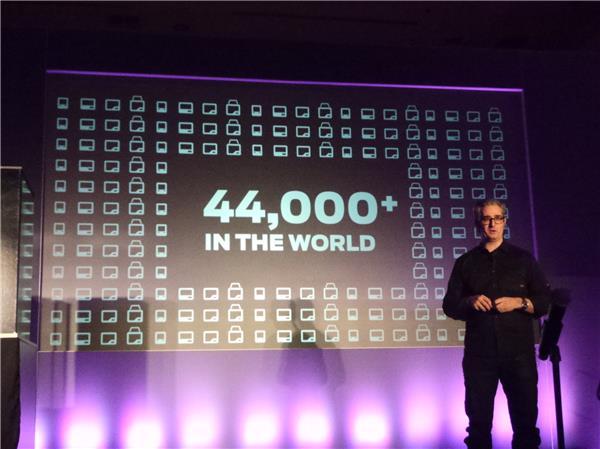 　Pettis氏によると、MakerBotの台数は世界中で4万4000台を超えているという。