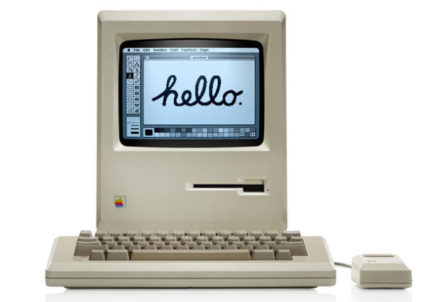 初代のApple製Macintoshは1984年に登場した。