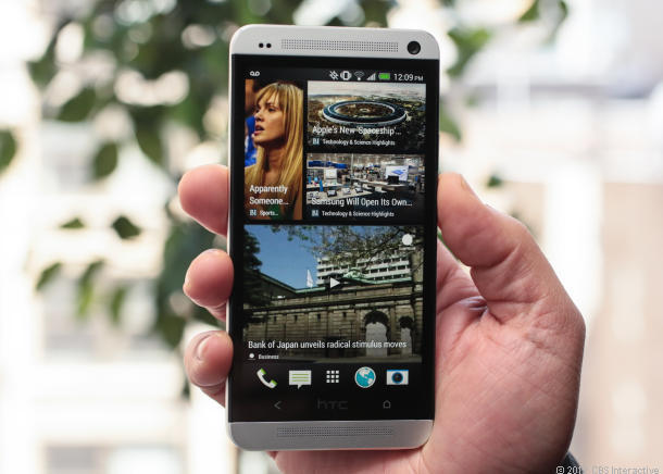 「HTC One」は、これまでの携帯電話の中で最高水準の内蔵スピーカーを搭載している。