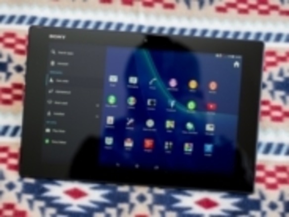 ソニー「Xperia Z2 Tablet」の第一印象--薄型軽量化を実現した「Android 4.4」搭載機
