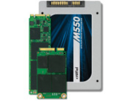 マイクロンジャパン、連続読込速度550MB/sのSSD「Crucial M550 SSD」