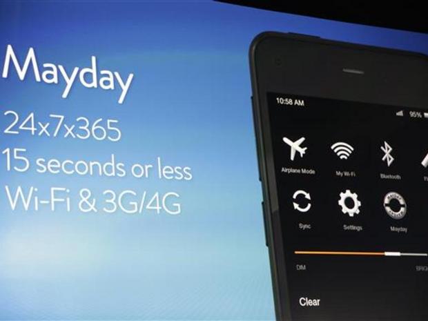 助けを呼ぶ

　Amazonの「Mayday」機能がFire Phoneに搭載されている。2013年に「Kindle Fire」タブレットとともに発表されたMaydayは、ユーザーが自分のデバイスについて助けを要する場合に、ユーザーをカスタマーサービス担当者へとつなぐものだ。