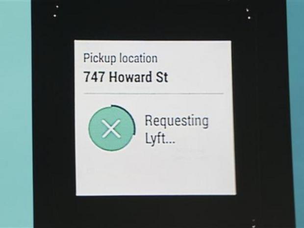 「Lyft」
　Lyftと連携するアプリ。
