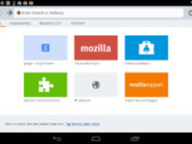 Android版「Firefox」ベータ、ホーム画面にInstagramなどを設定可能に