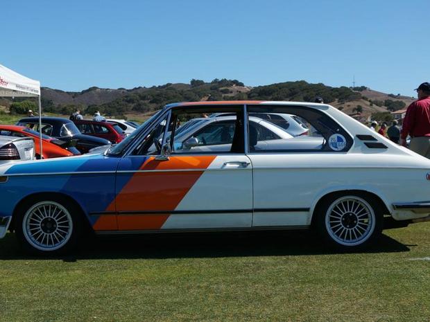 「BMW 2000 Touring」

　LOTAには多数の「BMW 2000」と「BMW 2002」が展示されていた。われわれは、この2000 Touringモデルが近くに駐車されていたことに気づいた。このモデルには、ユニークな非対称の塗装が施されていた。