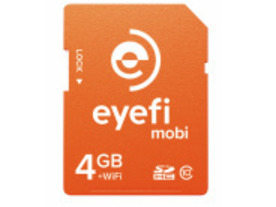 Wi-Fi内蔵メモリカード「Eyefi Mobi」に4Gバイト版登場--2980円から、価格改定も