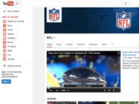 グーグル、NFLと提携--YouTubeチャンネル開設や検索結果への動画表示を開始