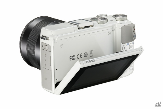 キヤノン、ミラーレスカメラ「EOS M3」--AFは約3.8倍高速化、外付けEVFにも対応 - CNET Japan