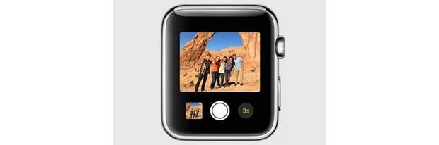「Remote Camera」

　Remote Cameraを使えば、近くでiPhoneを調節した後、自分はフレームに収まるよう移動し、Apple Watchを使ってシャッターを切ることができる。