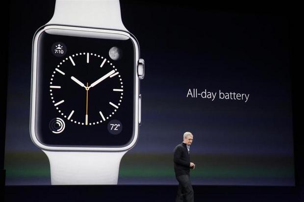 　Apple Watchは、充電1回で最大18時間使用できるよう設計されている。