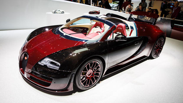 Bugatti「Veyron」の「La Finale」

　これがBugatti Veyronの「La Finale」（最後の1台）だ。