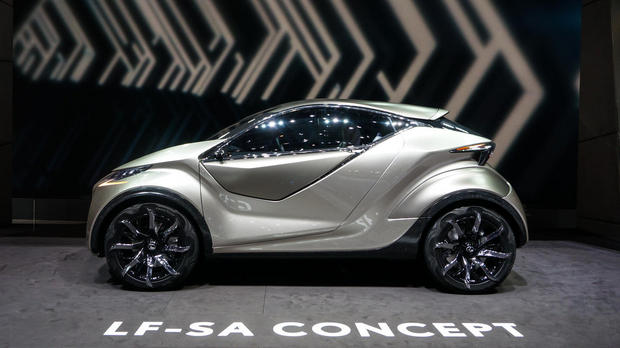 Lexusの「LF-SA」コンセプト

　全長わずか11フィート（約3.3m）強のLF-SAコンセプトは、超コンパクト高級車のデザイン実験だ。
