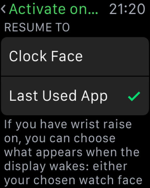 　米ZDNet.comに記事を投稿しているMatthew Miller氏は「Apple Watch」を2週間以上にわたって使用し、自分にとって最も便利な使い方を見つけ出した。本記事では、それら10のヒントを紹介する。

スリープ解除時に、最後に使用したアプリを表示させる

　デフォルトでは、手首を上げてスリープ状態から復帰すると、Apple Watchはユーザーが選択した文字盤を表示する。筆者は、最後に使用したアプリを表示させた方がずっと便利であることに気づいた。エクササイズ中に使用する場合はなおさらだ。
