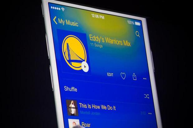 　Apple Musicアプリでは、ファンのニーズに基づいてカラオケ用にプレイリストを作成、管理することも可能だ。
