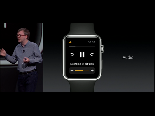 　開発者はApple Watchのスピーカーにアクセスできる。