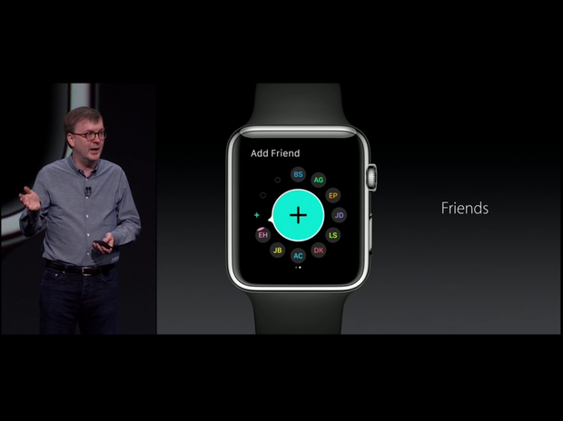 　「複数の友達画面を設定でき、Apple Watchから直接新しい友達を追加することも可能だ」