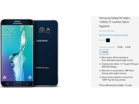 「Galaxy Note 5」「Galaxy S6 edge+」、128Gバイト版はサイト上の誤表示