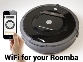 掃除ロボット「Roomba」に後付けするWi-Fiキット--旧モデルをスマート化