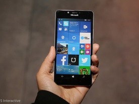 マイクロソフト「Lumia 950」を写真で見る--5.2インチ画面の新スマートフォン