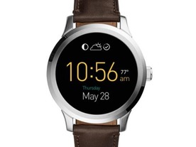時計メーカーFossil、Android Wear搭載「Q Founder」を正式発表--インテル製プロセッサ採用