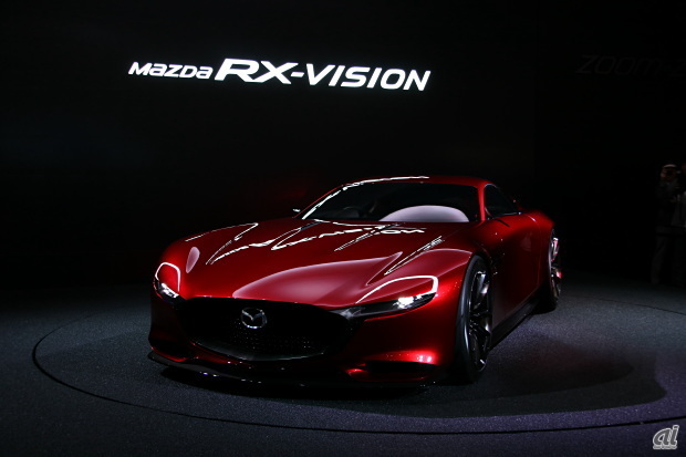 マツダのロータリーエンジン搭載車「Mazda RX-VISION」
