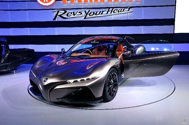 SPORTS RIDE CONCEPT
ヤマハが考えるスポーツカーのデザインを表現したコンセプトカー。