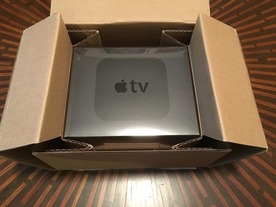 新しい「Apple TV」を開封--写真で見るアップル新STBのパッケージ内部