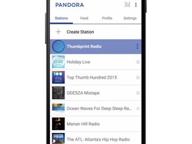 Pandora、「Thumbprint Radio」を発表--お気に入りを再生するパーソナライズしたステーション