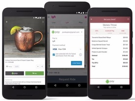 グーグルの「Android Pay」、Androidアプリ内で利用可能に